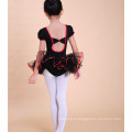 2015 nouveaux enfants danse vêtements tutu robe fille noir cygne ballet vêtements de danse